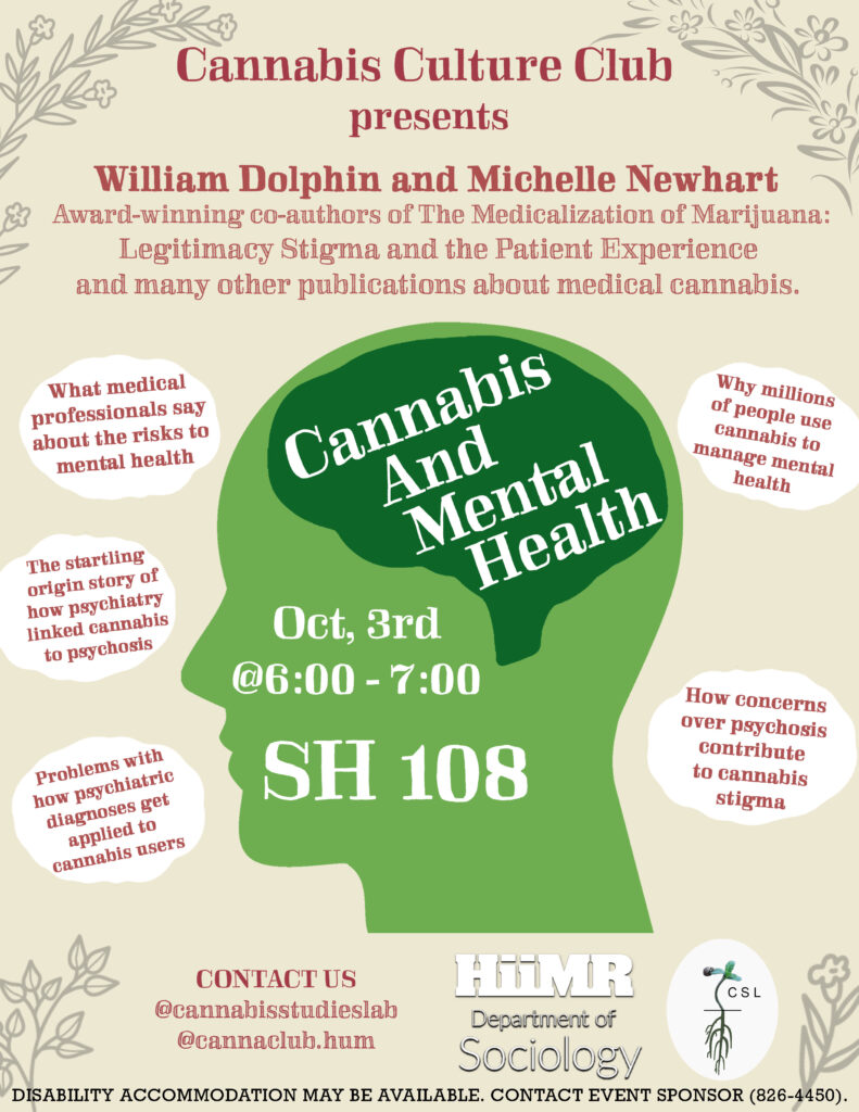 Cannabis and mental health